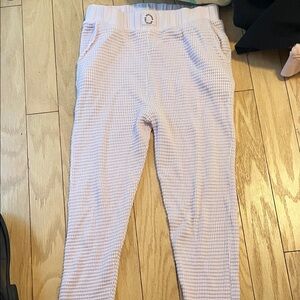 ASOS Pink Textured Leggings